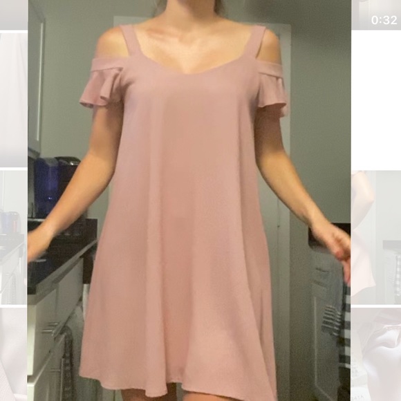 Light Pink Boutique Dress - Picture 2 of 8